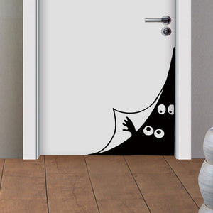 Funny Peeping eyes Wall Sticker Door/Wall corner