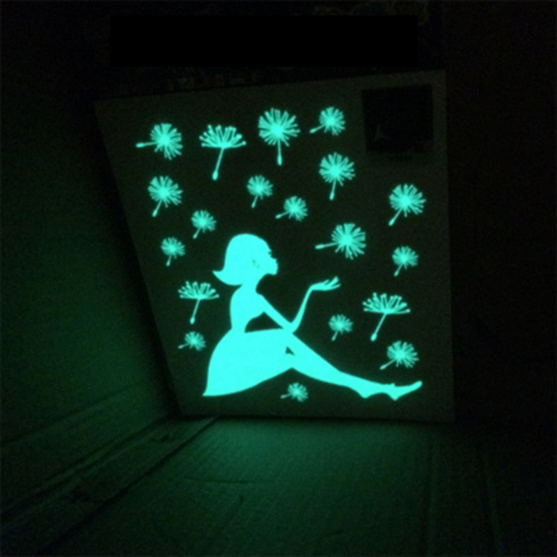 New DIY luminous paster home decor wall stickers