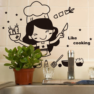 Like cooking kitchen Wall Sticker