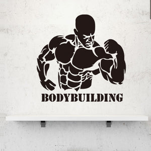 Muscular man/BodyBuilding Wall Sticker